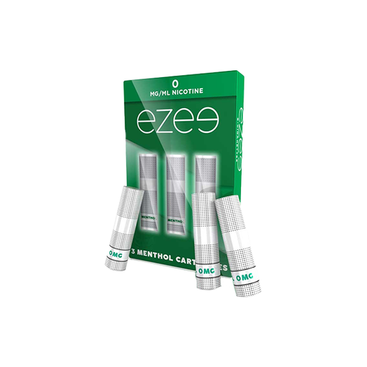 0mg Ezee E-cigarette Cartridges Menthol 1050 Puffs - Vape Center