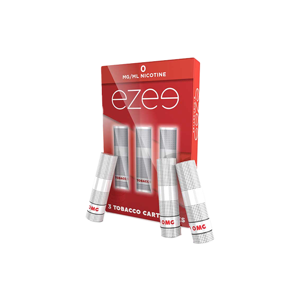 0mg Ezee E-cigarette Cartridges Tobacco 1050 Puffs - Vape Center