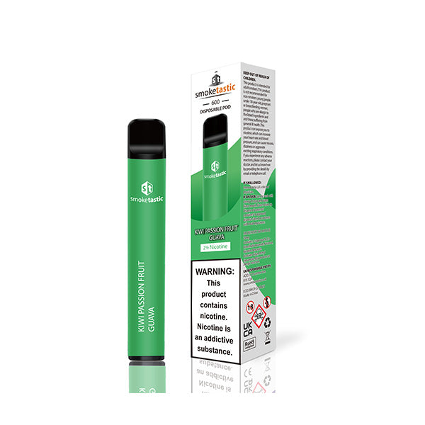 0mg Smoketastic ST600 Bar Disposable Vape Device 600 Puffs - Vape Center