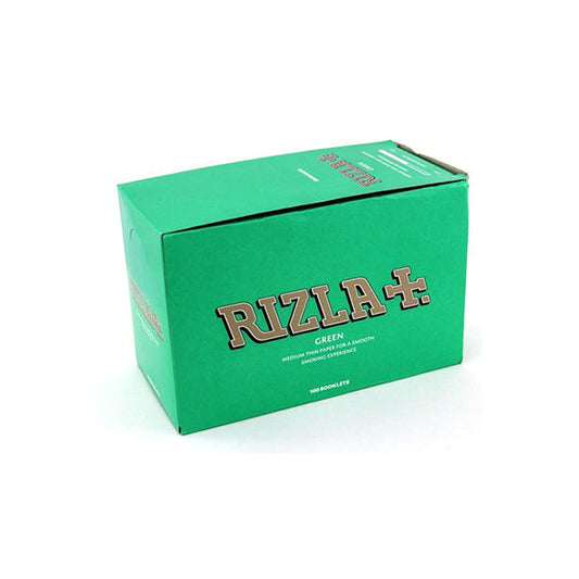 100 Green Regular Rizla Rolling Papers - Vape Center