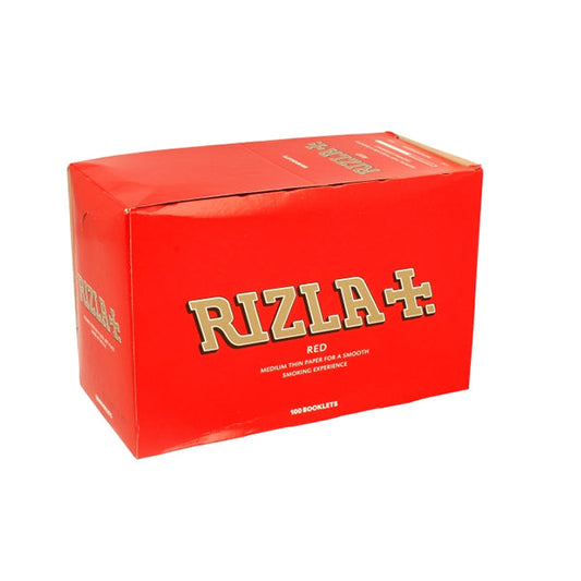 100 Red Regular Rizla Rolling Papers - Vape Center