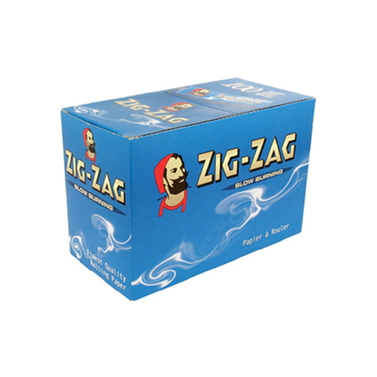 100 Zig-Zag Blue Regular Size Rolling Papers - Vape Center