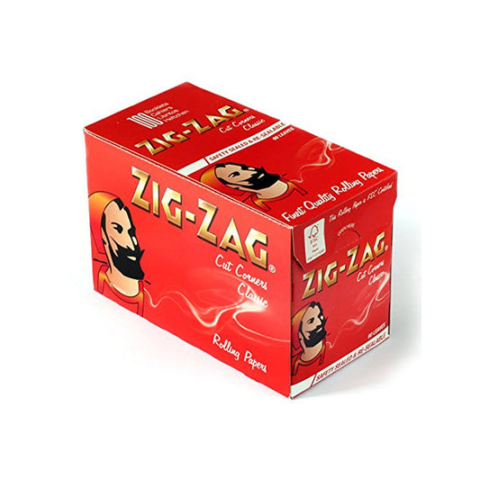 100 Zig-Zag Red Regular Size Rolling Papers - Vape Center