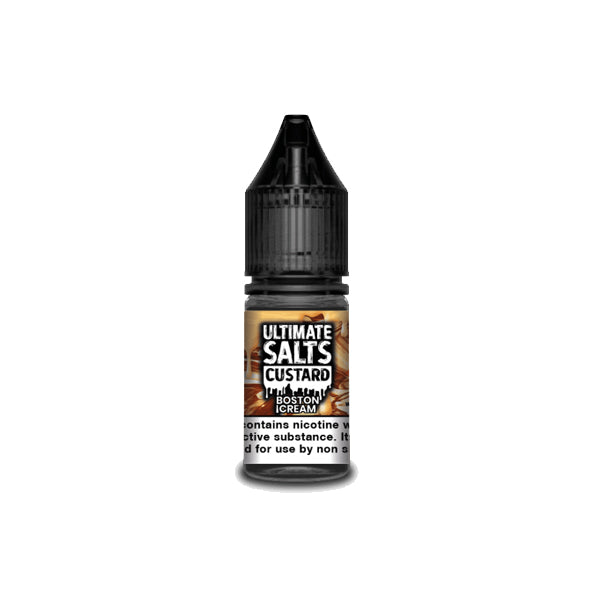 10MG Ultimate Puff Salts Custard 10ML Flavoured Nic Salts - Vape Center