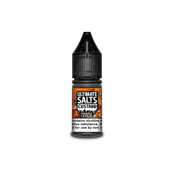 10MG Ultimate Puff Salts Custard 10ML Flavoured Nic Salts - Vape Center