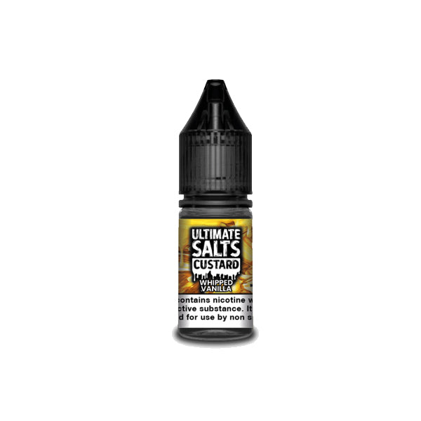 10MG Ultimate Puff Salts Custard 10ML Flavoured Nic Salts - Vape Center