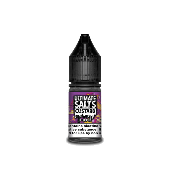 10MG Ultimate Puff Salts Custard 10ML Flavoured Nic Salts - Vape Center