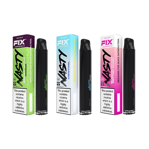 10mg Nasty Air Fix Disposable Vaping Device 675 Puffs - Vape Center