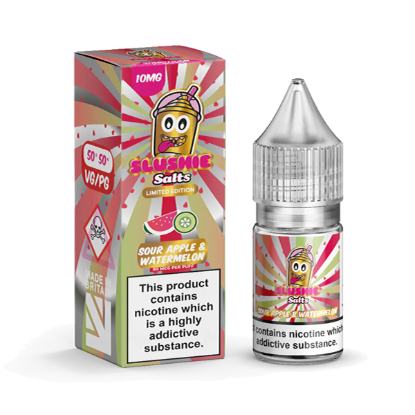 10mg Slushie by Liqua Vape 10ml Flavoured Nic Salts - Vape Center