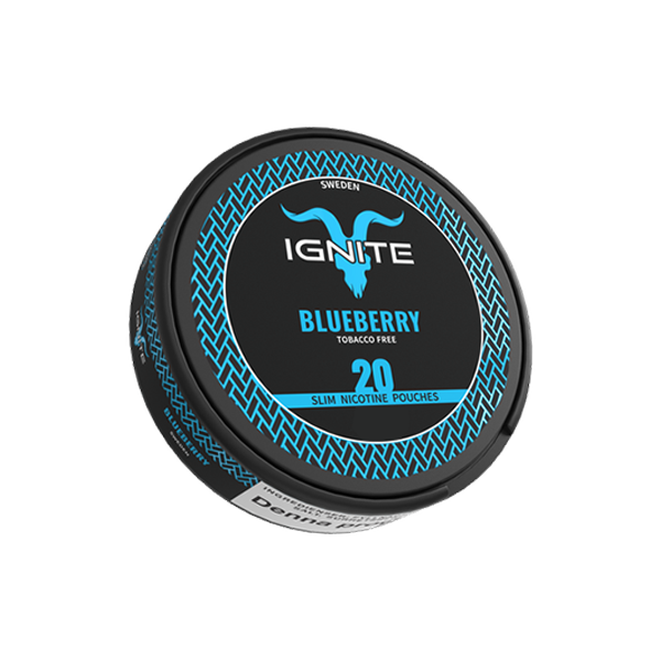 12mg Ignite Blueberry Slim Nicotine Pouch - 20 Pouches - Vape Center