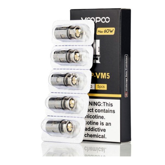 Voopoo PnP-VM5 0.2ohm Mesh Coils (5 Pack)