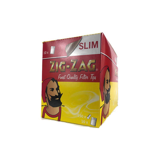 150 Zig-Zag Slimline Filter Tips - Pack of 10 Bags - Vape Center