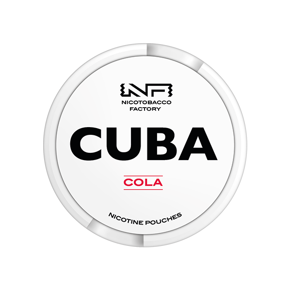 16mg CUBA White Nicotine Pouches - 25 Pouches - Vape Center