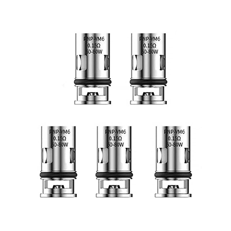 Voopoo PnP-VM6 0.15ohm Mesh Coils (5 Pack)