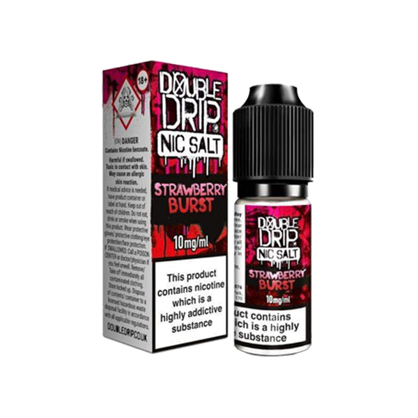 20MG Double Drip 10ML Flavoured Nic Salts E Liquid - Vape Center