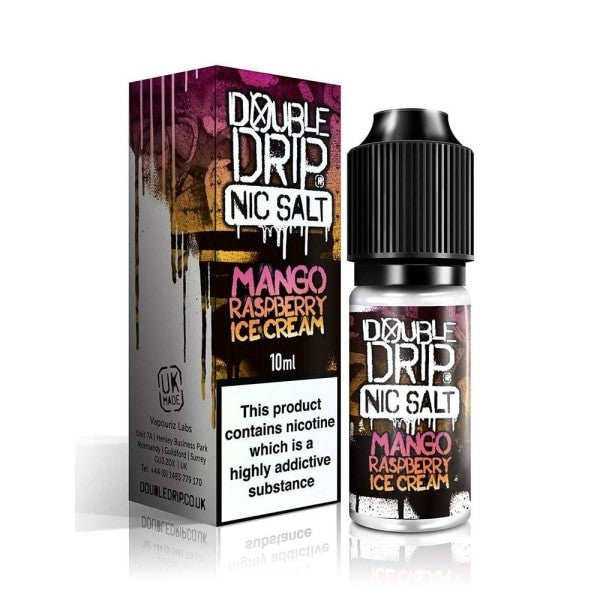 20MG Double Drip 10ML Flavoured Nic Salts E Liquid - Vape Center