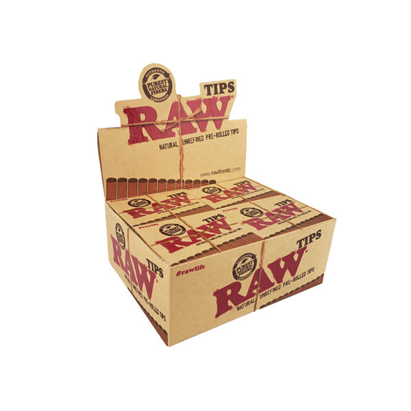 20 Raw Pre-Rolled Roach Tips - Vape Center