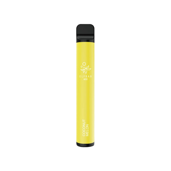 20mg ELF Bar Disposable Vape Pod 600 Puffs - Vape Center