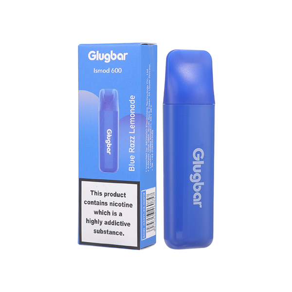 20mg Glugbar Ismod600 Disposable Vape Device 600 Puffs - Vape Center