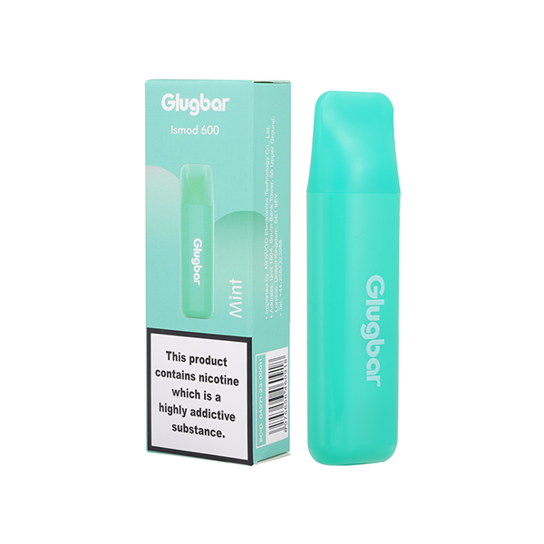 20mg Glugbar Ismod600 Disposable Vape Device 600 Puffs - Vape Center