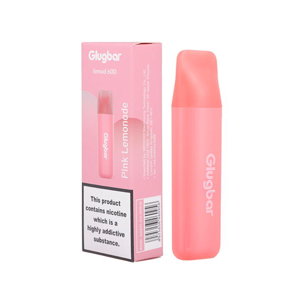 20mg Glugbar Ismod600 Disposable Vape Device 600 Puffs - Vape Center