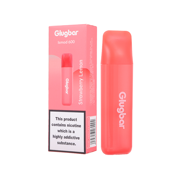 20mg Glugbar Ismod600 Disposable Vape Device 600 Puffs - Vape Center