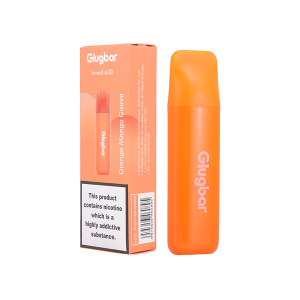 20mg Glugbar Ismod600 Disposable Vape Device 600 Puffs - Vape Center