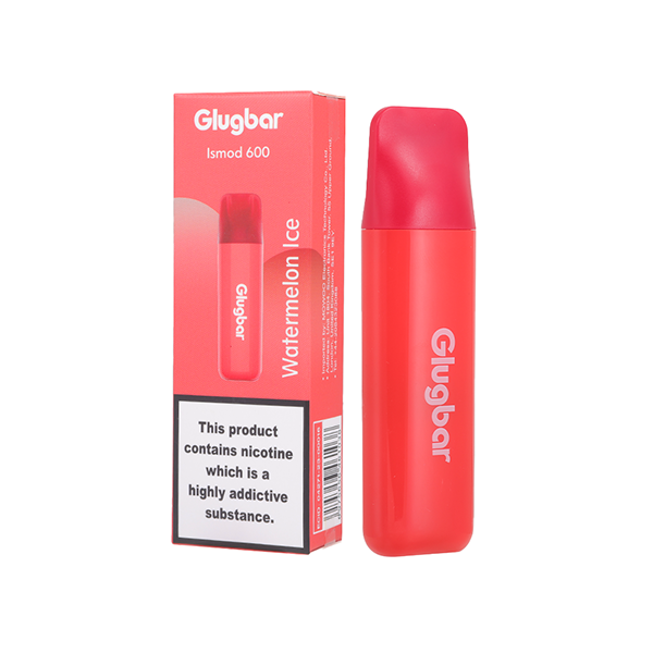 20mg Glugbar Ismod600 Disposable Vape Device 600 Puffs - Vape Center