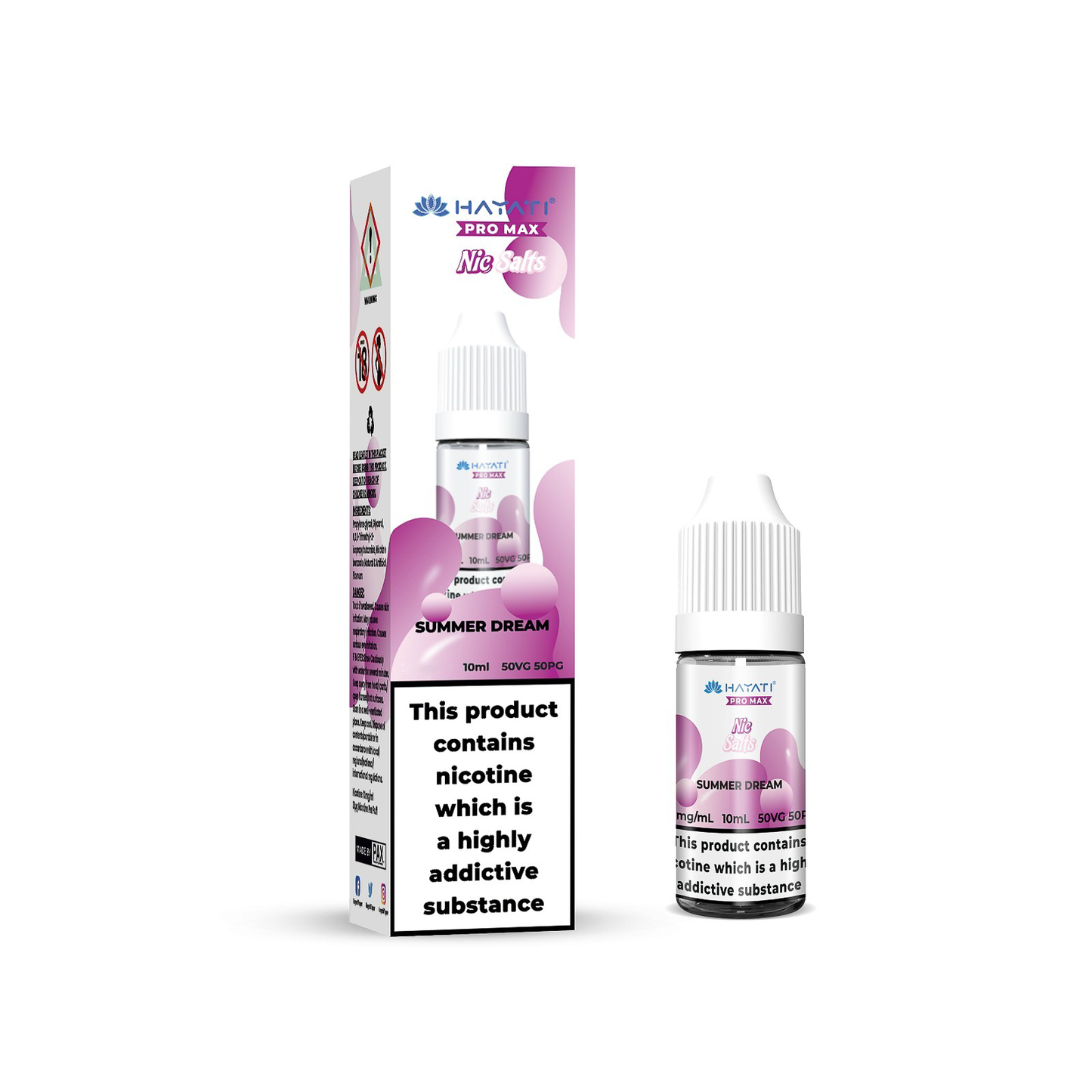 20mg Hayati Pro Max Nic Salts 10ml - Vape Center