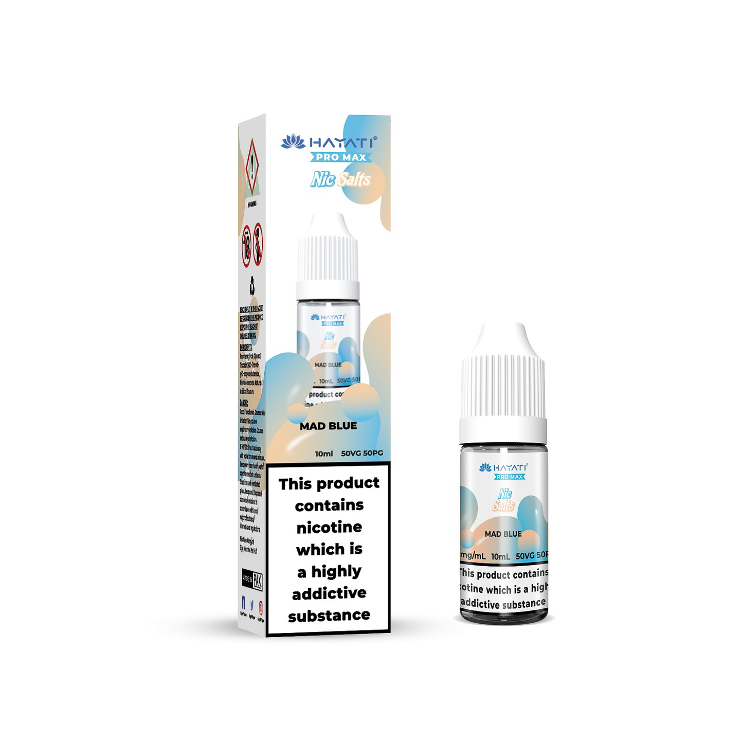 20mg Hayati Pro Max Nic Salts 10ml - Vape Center