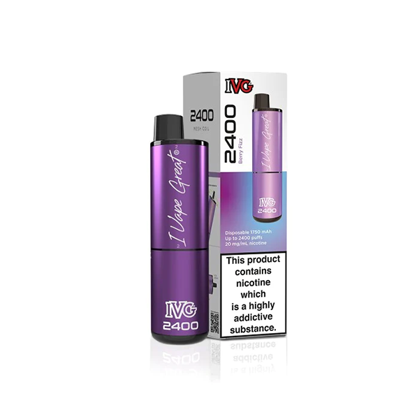 20mg I VG 2400 Disposable Vapes 2400 Puffs - Vape Center