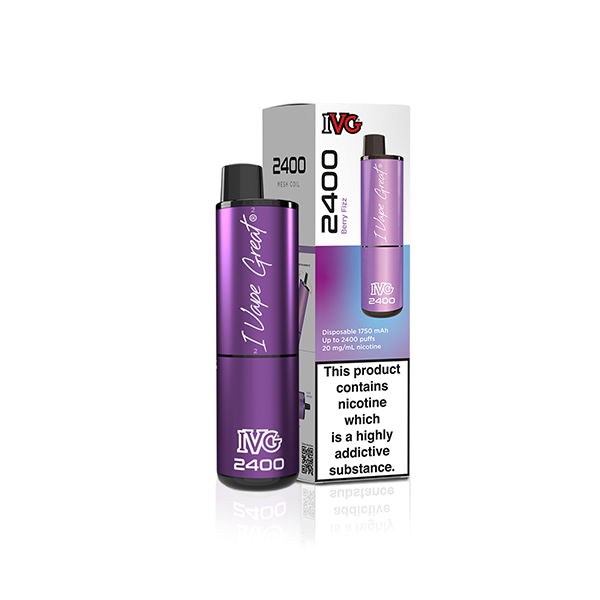 20mg I VG 2400 Disposable Vapes 2400 Puffs - Vape Center