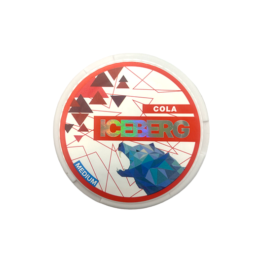 20mg Iceberg Cola Nicotine Pouches - 20 Pouches - Vape Center