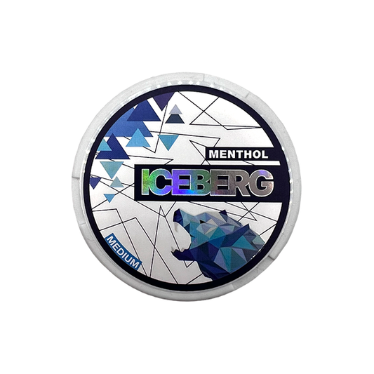 20mg Iceberg Menthol Nicotine Pouches - 20 Pouches - Vape Center