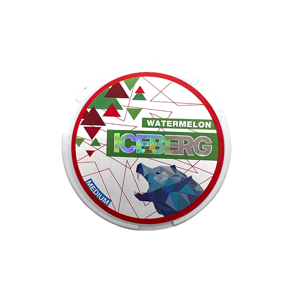 20mg Iceberg Watermelon Nicotine Pouches - 20 Pouches - Vape Center