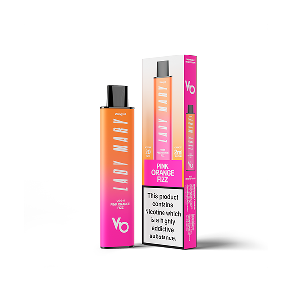 20mg Lady Mary VBS11 Disposable Vape 600 Puffs - Vape Center