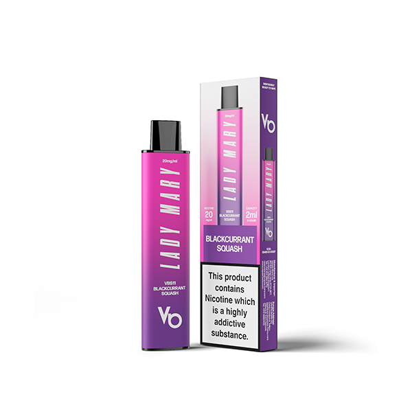 20mg Lady Mary VBS11 Disposable Vape 600 Puffs - Vape Center