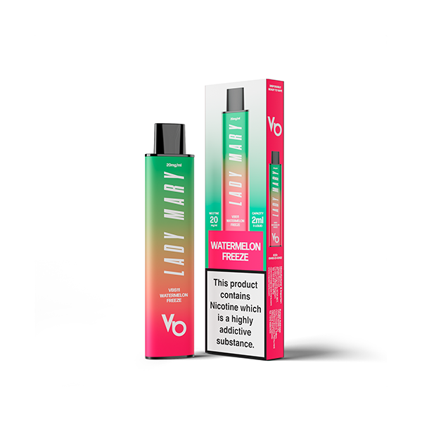 20mg Lady Mary VBS11 Disposable Vape 600 Puffs - Vape Center