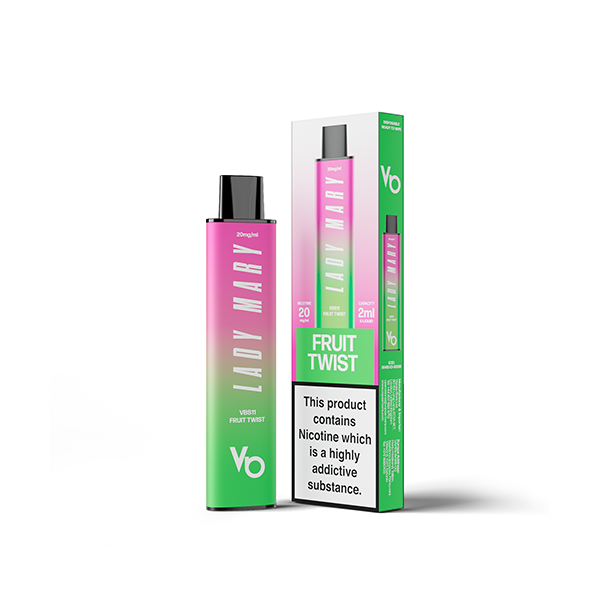 20mg Lady Mary VBS11 Disposable Vape 600 Puffs - Vape Center