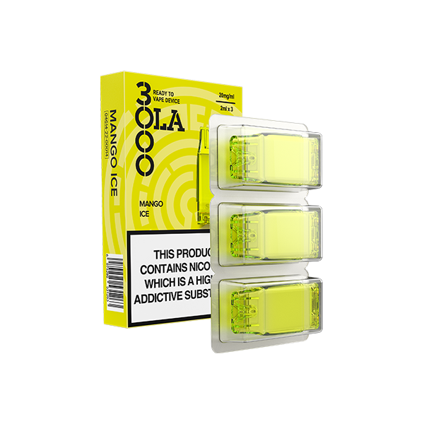 20mg SMPO Ola 3000 Prefilled Pods - 2ml - Vape Center