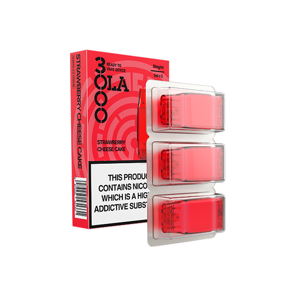 20mg SMPO Ola 3000 Prefilled Pods - 2ml - Vape Center