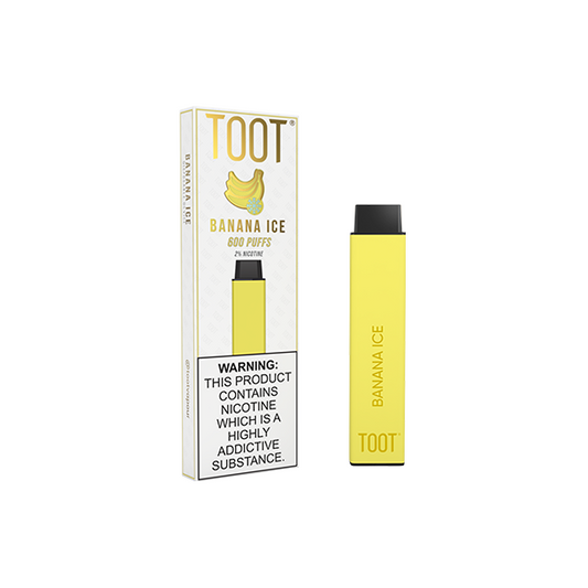 20mg TOOT Bar Disposable Vape Device 600 Puffs - Vape Center