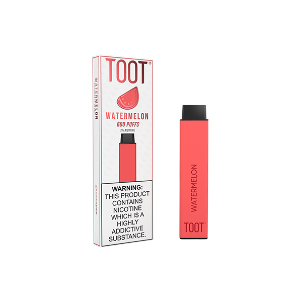 20mg TOOT Bar Disposable Vape Device 600 Puffs - Vape Center