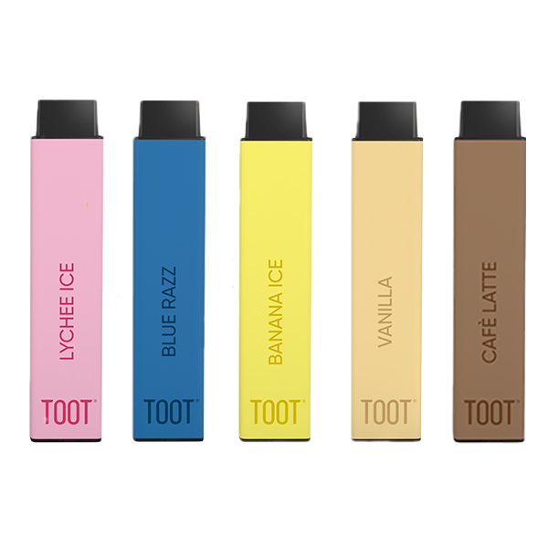 20mg TOOT Bar Disposable Vape Device 600 Puffs - Vape Center