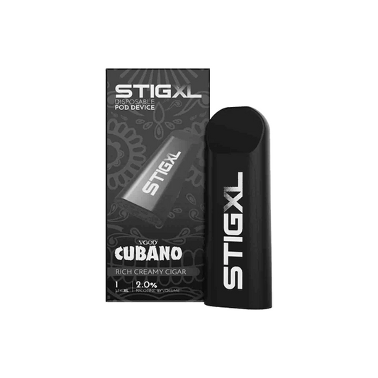 20mg VGOD Stig XL Disposable Vaping Device 700 Puffs - Vape Center