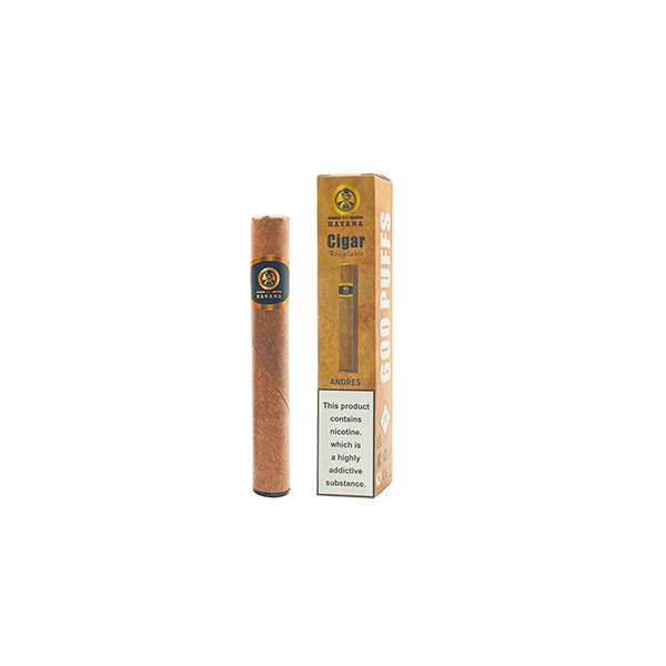 20mg XO Havana Disposable Cigar Vape - 600 Puffs - Vape Center