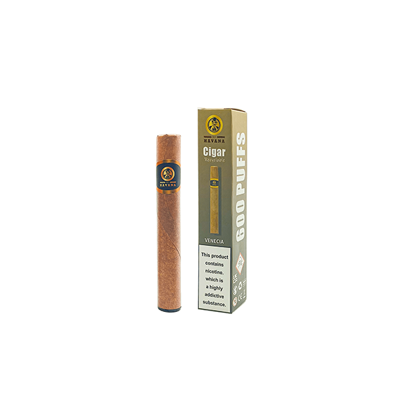 20mg XO Havana Disposable Cigar Vape - 600 Puffs - Vape Center