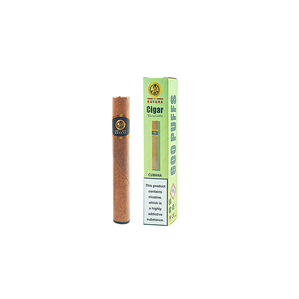 20mg XO Havana Disposable Cigar Vape - 600 Puffs - Vape Center