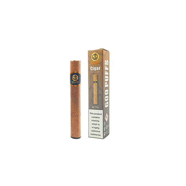 20mg XO Havana Disposable Cigar Vape - 600 Puffs - Vape Center