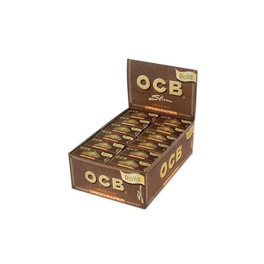 24 OCB Slim Virgin Rolls - Vape Center